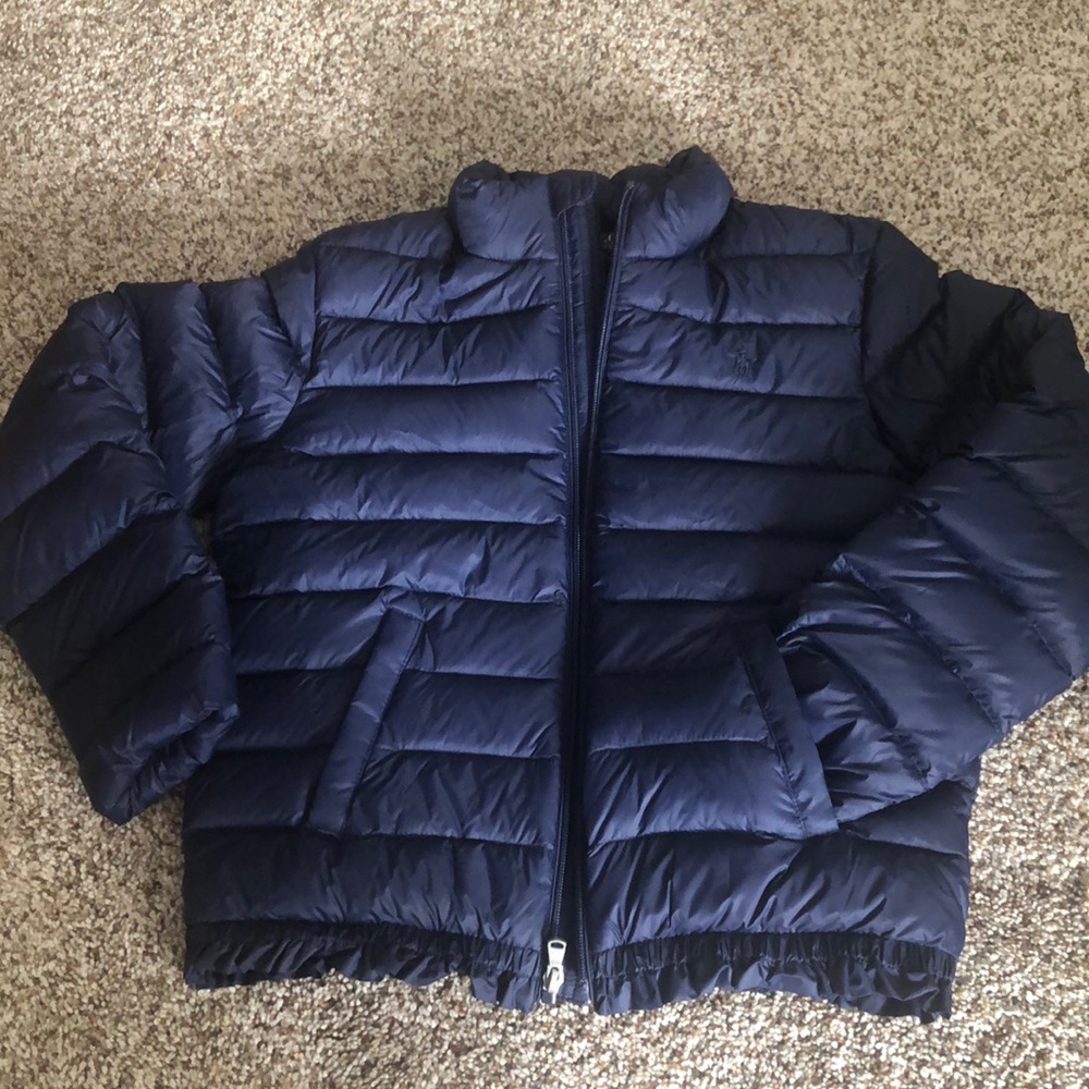 New with tags Polo Ralph Lauren down jacket M(8-10)